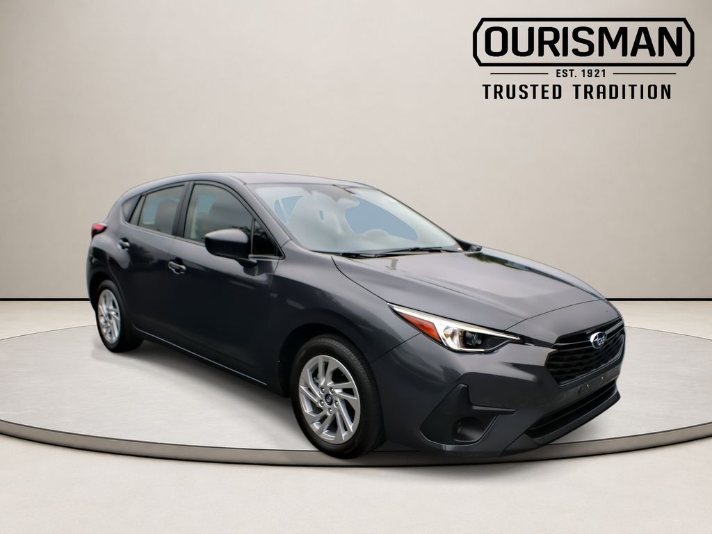 Gray Metallic 2025 Subaru Impreza AWD Wagon All-Wheel Drive Continuously Variable Transmission