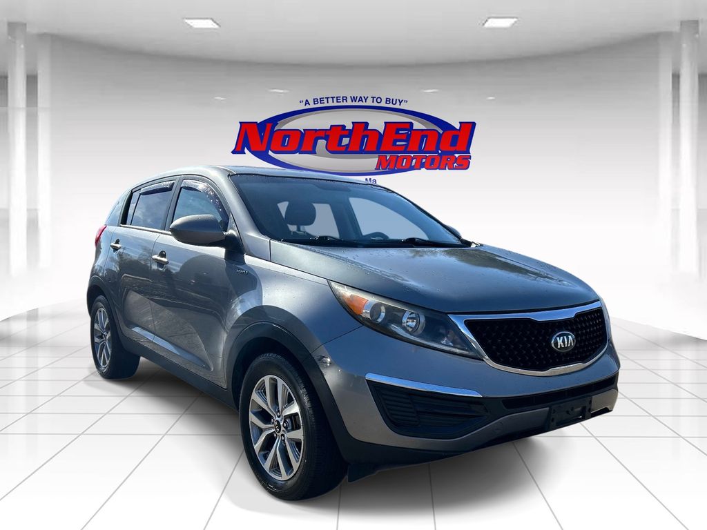 Mineral Silver 2016 Kia Sportage LX AWD SUV / Crossover All-Wheel Drive 6-Speed Automatic