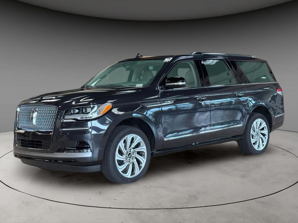 Gray Metallic 2024 Lincoln Navigator SUV / Crossover Four-Wheel Drive Automatic