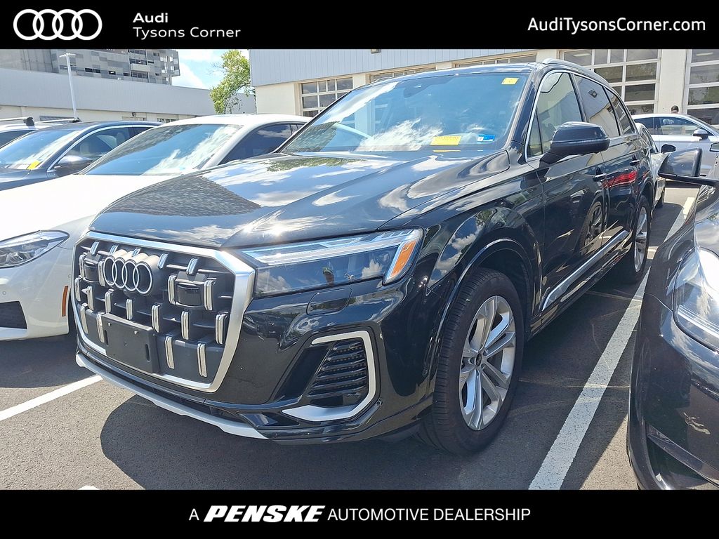 Mythos Black Metallic 2025 Audi Q7 SUV / Crossover All-Wheel Drive 8-Speed Automatic