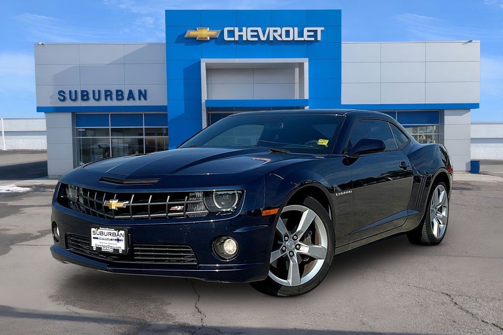 Imperial Blue Metallic 2011 Chevrolet Camaro Coupe Rear-Wheel Drive 6-Speed Automatic