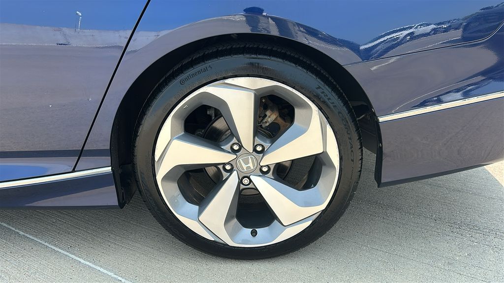 2018 Honda Accord Touring Blue at DeMontrond Mazda