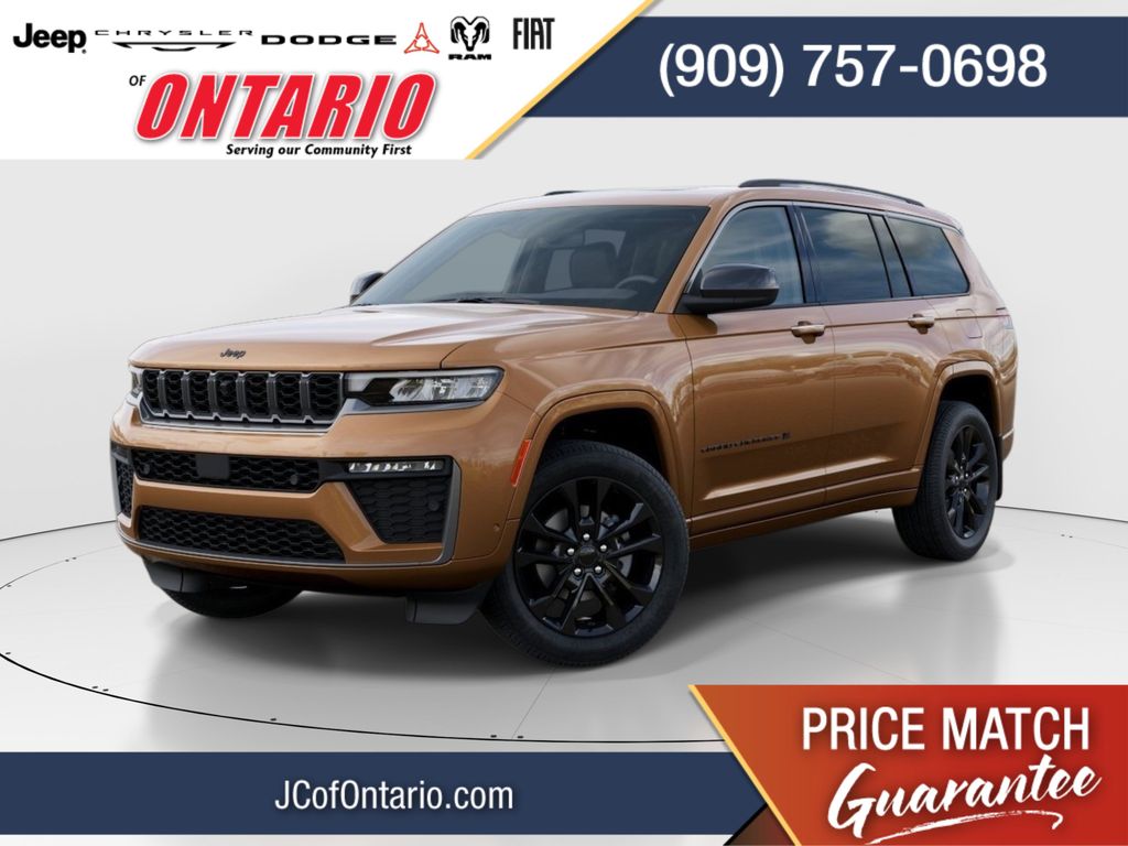 Red (Copper Shino Metallic Clearcoat) 2026 Jeep Grand Cherokee L SUV / Crossover Four-Wheel Drive 8-Speed Automatic