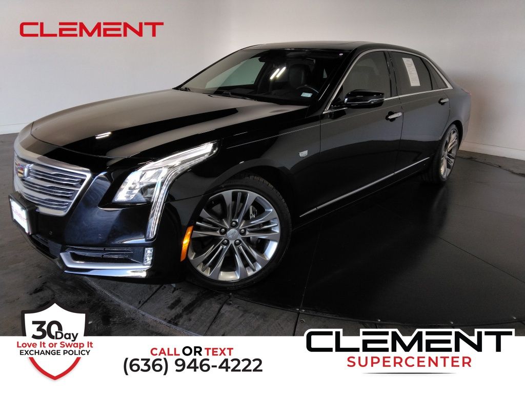 Black Raven 2018 Cadillac CT6 Sedan All-Wheel Drive 8-Speed Automatic