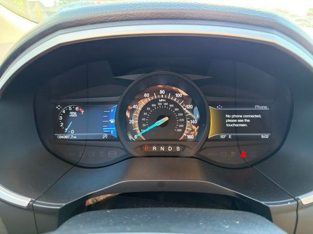 2020 Blue Ford Edge SEL AWD SUV