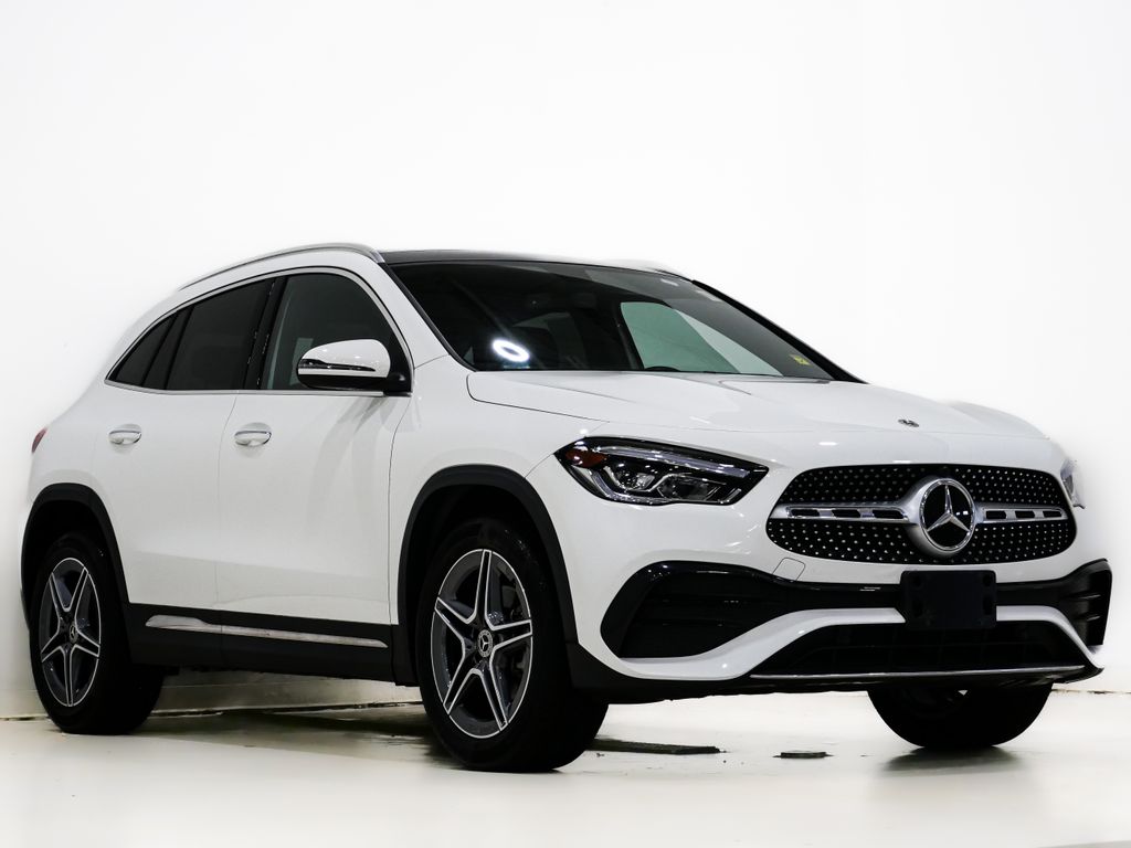 Polar White 2023 Mercedes-Benz GLA 250 4MATIC SUV / Crossover All-Wheel Drive 8-Speed Dual Clutch