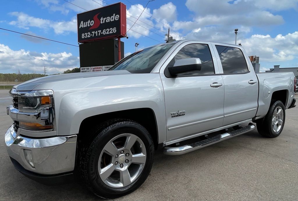 2018 Chevrolet Silverado 1500 LT Silver at Toyota of Victoria