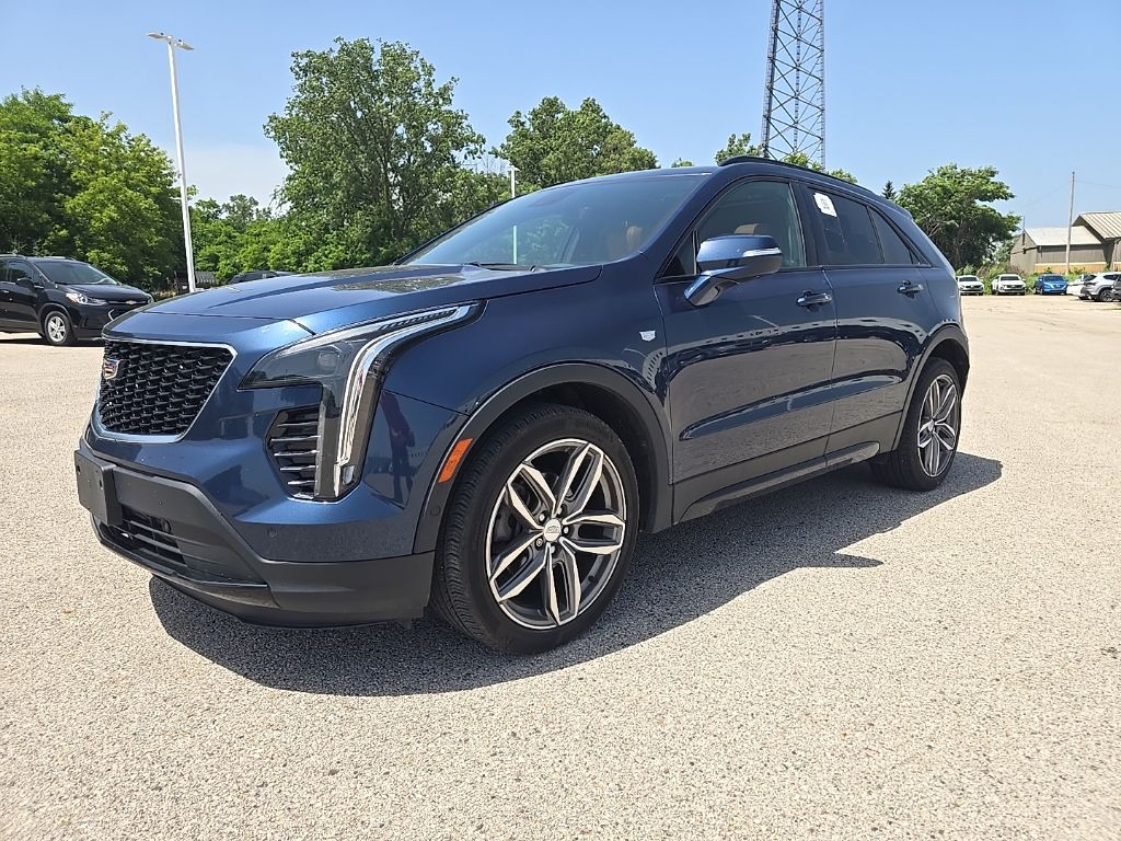 Twilight Blue Metallic 2019 Cadillac XT4 SUV / Crossover Four-Wheel Drive 9-Speed Automatic