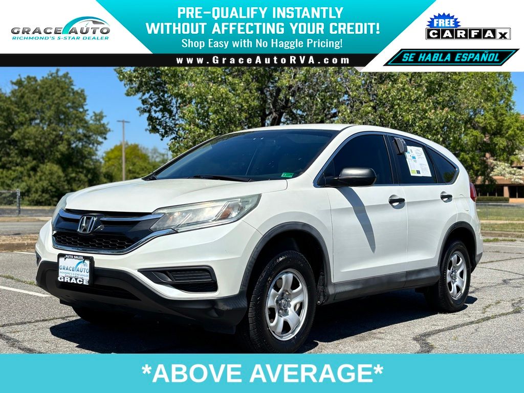 White Diamond Pearl 2016 Honda CR-V LX AWD SUV / Crossover All-Wheel Drive Continuously Variable Transmission