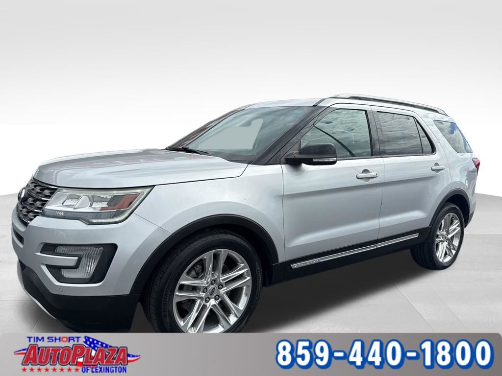 Ingot Silver 2017 Ford Explorer XLT SUV / Crossover Front-Wheel Drive 6-Speed Automatic
