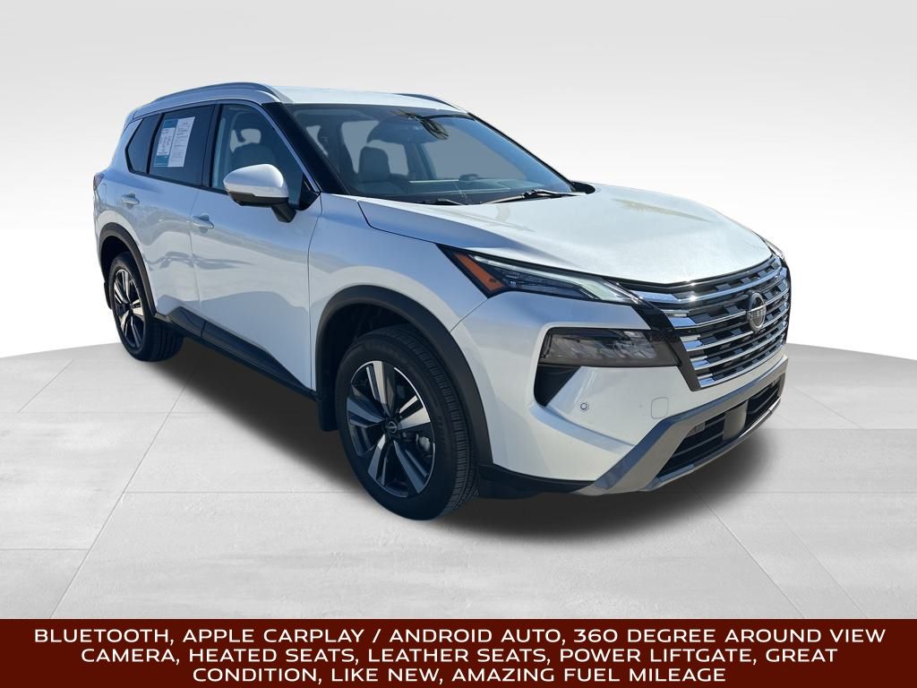 2024 Everest White Pearl Nissan Rogue SL FWD SUV