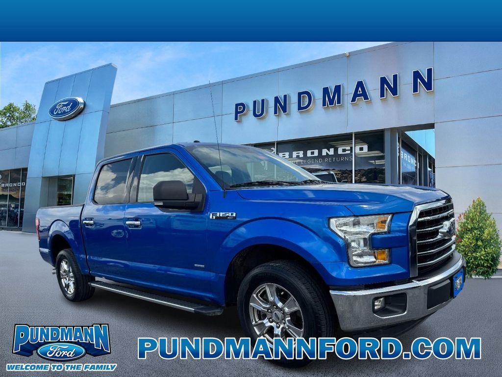 Blue Flame Metallic 2015 Ford F-150 Pickup Truck 4X2 Automatic