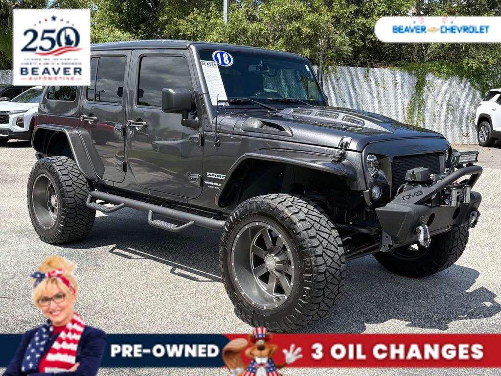Used 2018 Jeep Wrangler JK SUV