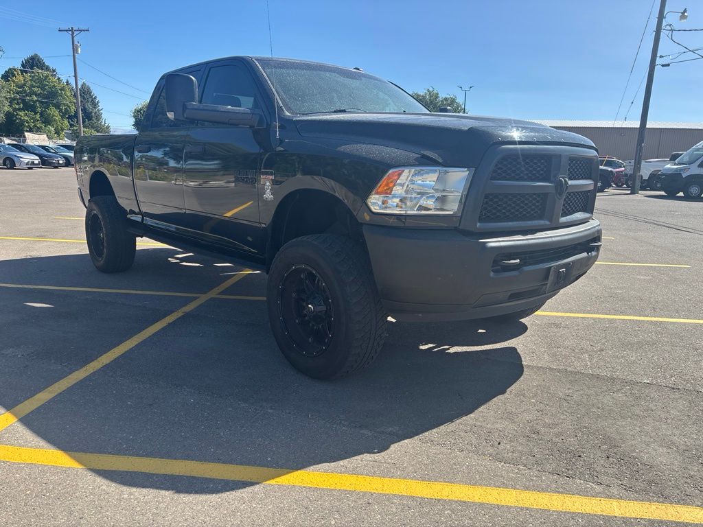 Brilliant Black Crystal Pearlcoat 2015 RAM 3500 Pickup Truck Four-Wheel Drive 6-Speed Automatic