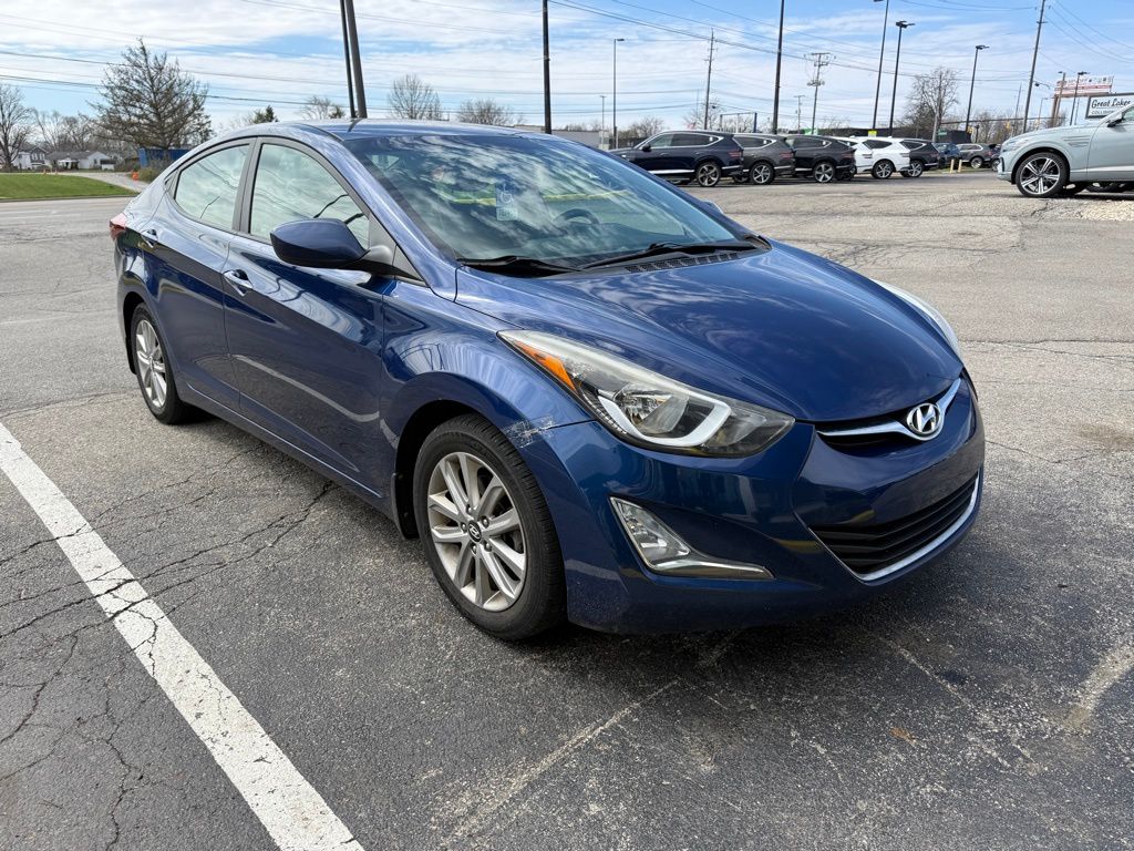 Lakeside Blue 2016 Hyundai Elantra SE FWD Sedan Front-Wheel Drive 6-Speed Automatic