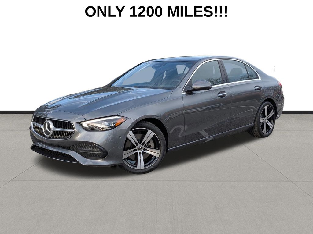 Selenite Gray Metallic 2024 Mercedes-Benz C-Class C 300 RWD Sedan Rear-Wheel Drive 9-Speed Automatic
