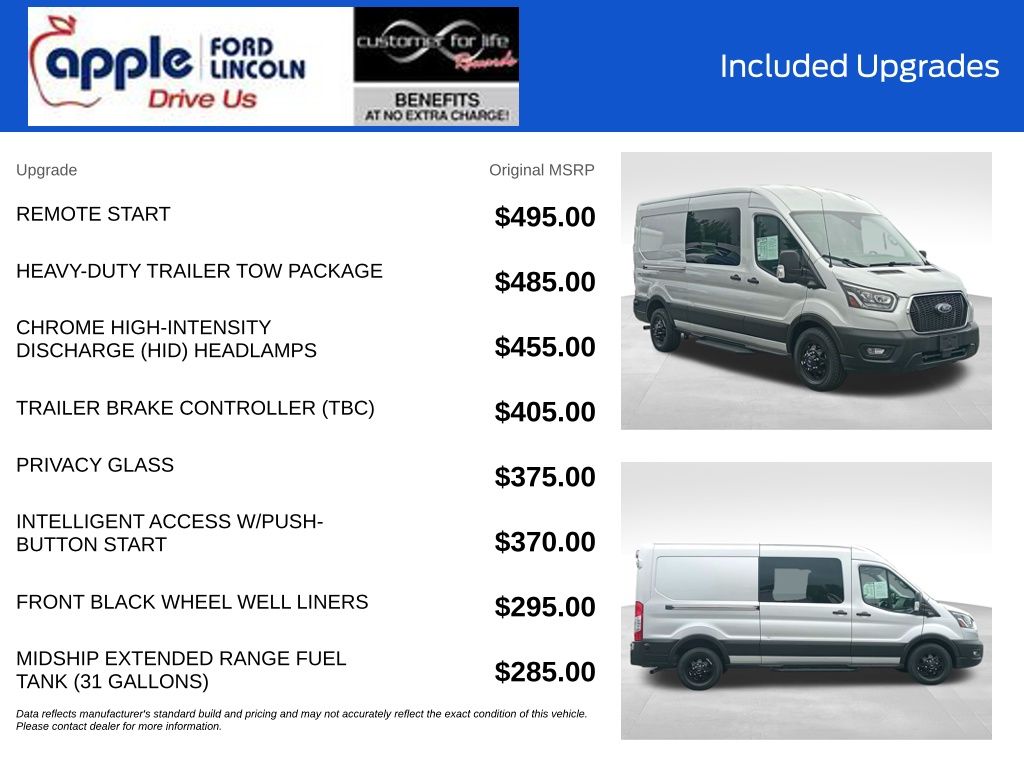 2023 Ford Transit-350 Crew Van 