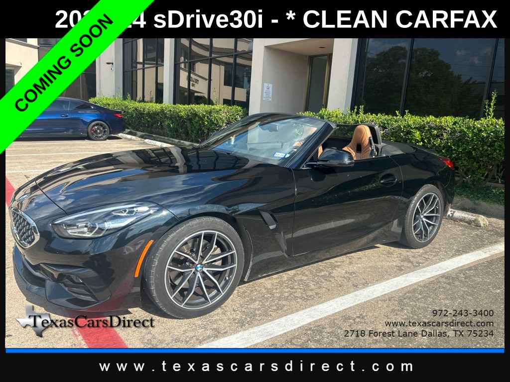 Black Sapphire Metallic 2021 BMW Z4 Convertible Rear-Wheel Drive 8-Speed Automatic