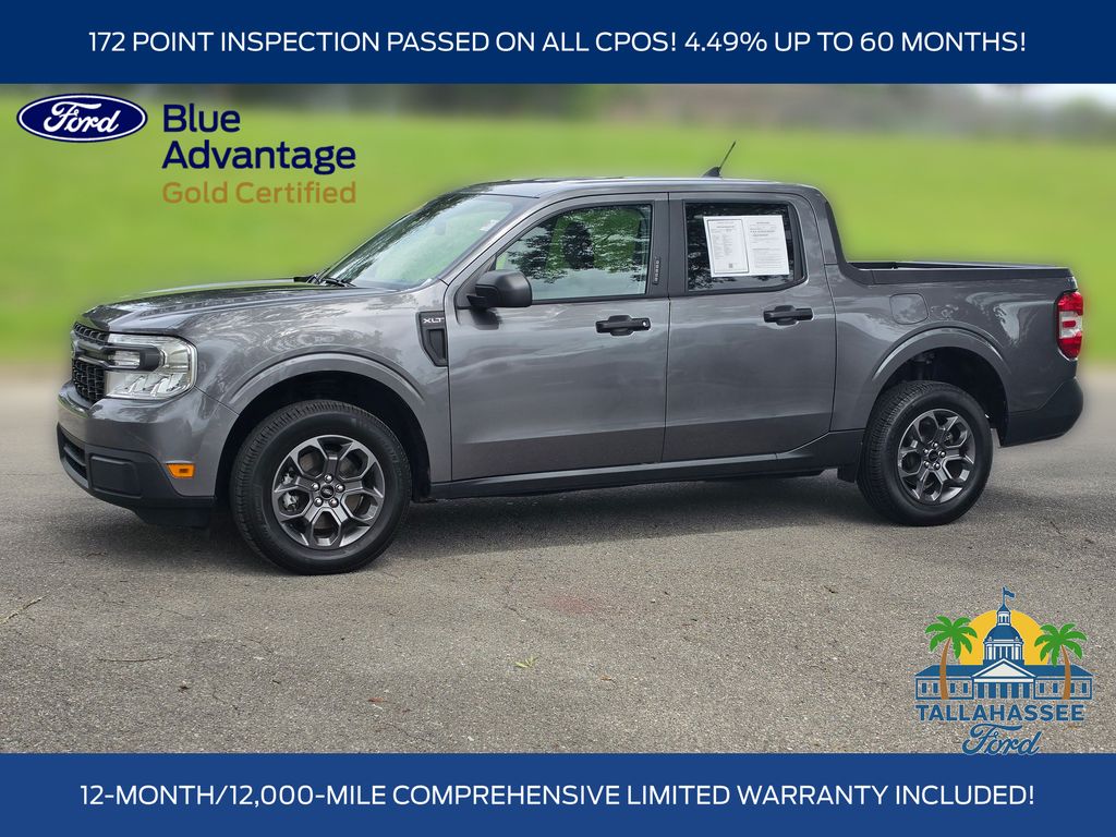 Carbonized Gray Metallic 2023 Ford Maverick Pickup Truck Front-Wheel Drive 8-Speed Automatic