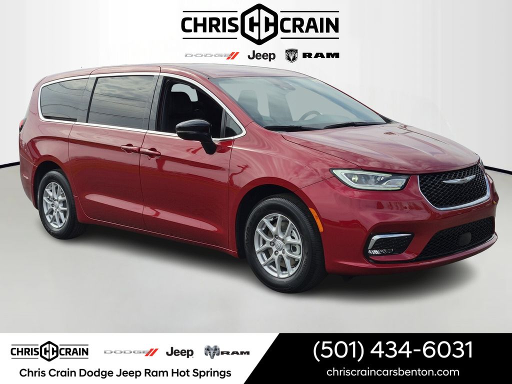Red 2026 Chrysler Pacifica Minivan Front-Wheel Drive 9-Speed Automatic