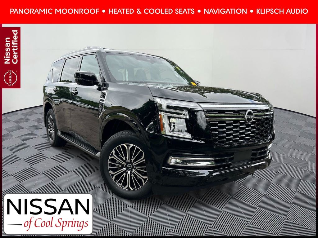 Super Black 2026 Nissan Armada SUV / Crossover Four-Wheel Drive 9-Speed Automatic