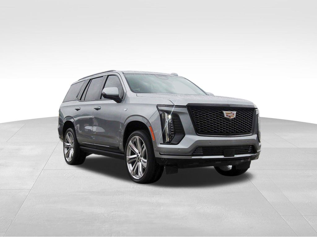 Silver Metallic 2025 Cadillac Escalade Sport Platinum 4WD SUV / Crossover Four-Wheel Drive Automatic