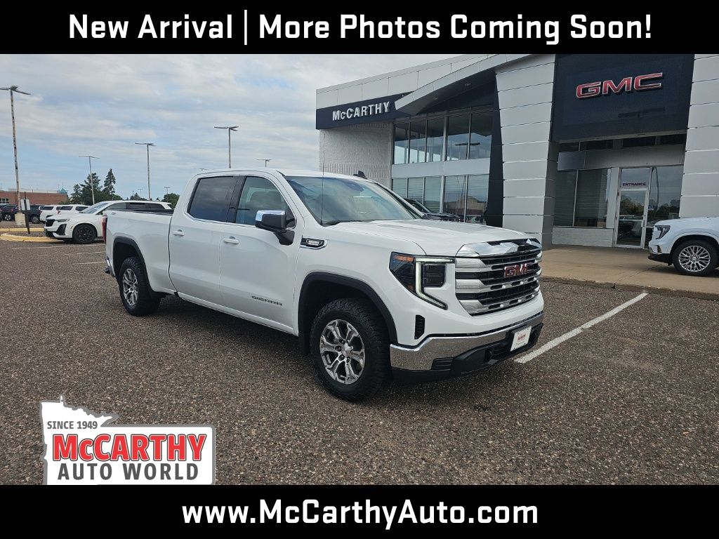 Summit White 2023 GMC Sierra 1500 Pickup Truck Four-Wheel Drive Automatic