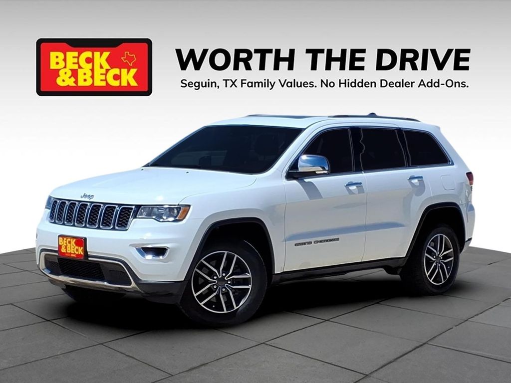 Bright White Clearcoat 2021 Jeep Grand Cherokee Limited 4WD SUV / Crossover Four-Wheel Drive 8-Speed Automatic