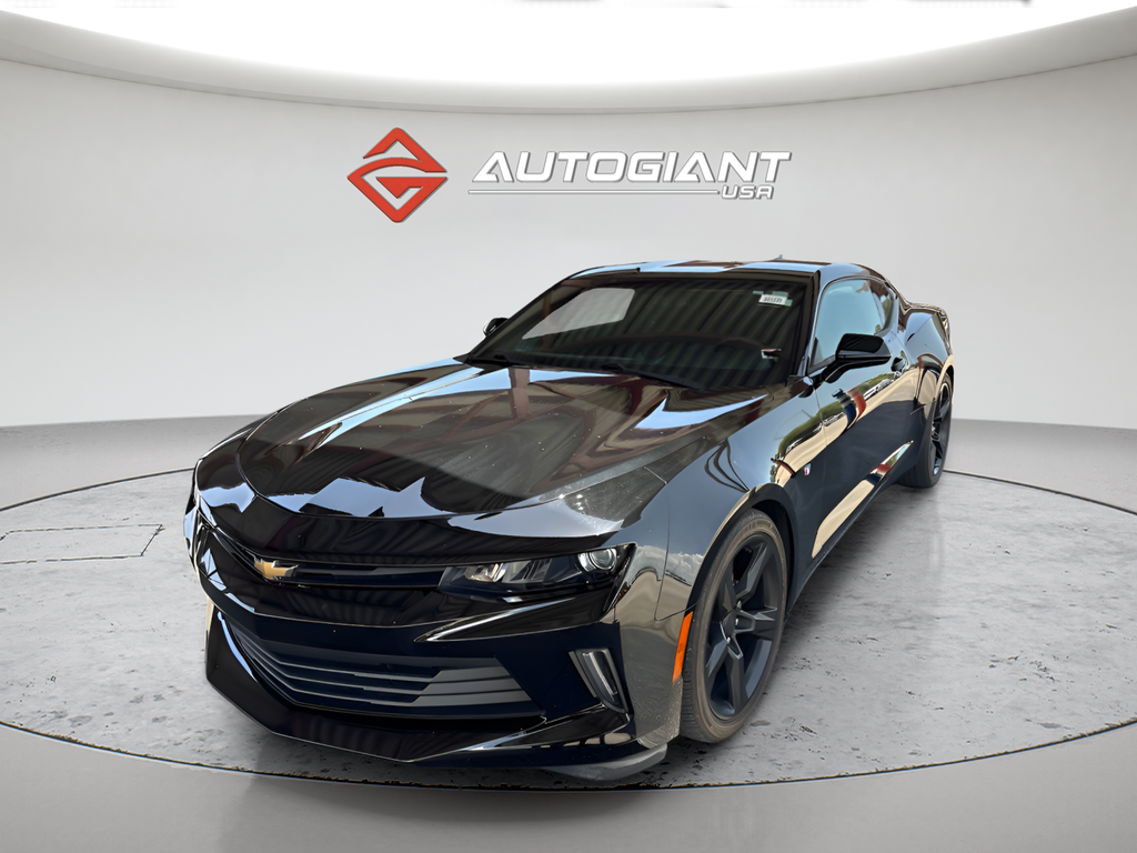 Black 2018 Chevrolet Camaro Coupe Rear-Wheel Drive 8-Speed Automatic