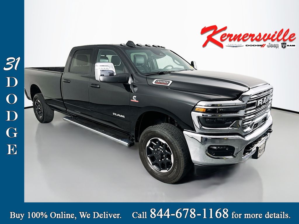 Diamond Black 2025 RAM 3500 Pickup Truck Four-Wheel Drive 8-Speed Automatic