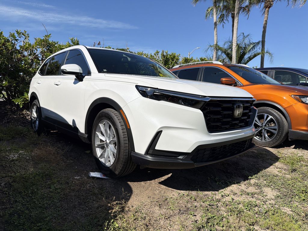 Gray Metallic 2025 Honda CR-V EX FWD SUV / Crossover Front-Wheel Drive Continuously Variable Transmission
