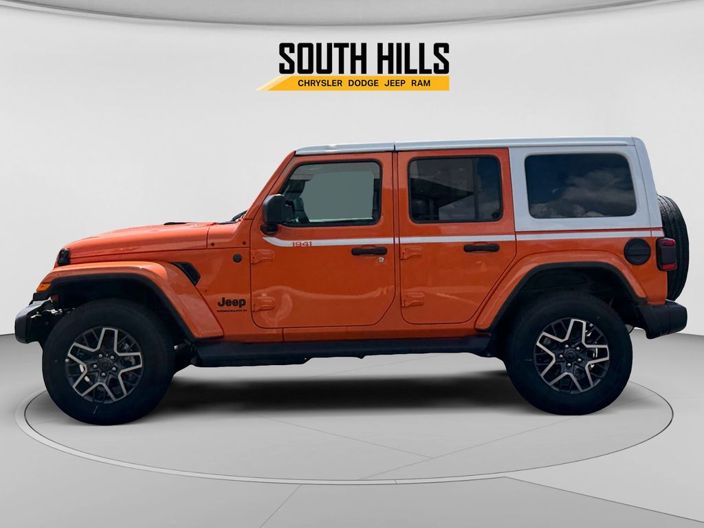 2026 Jeep Wrangler Sahara Orange at South Hills CDJR