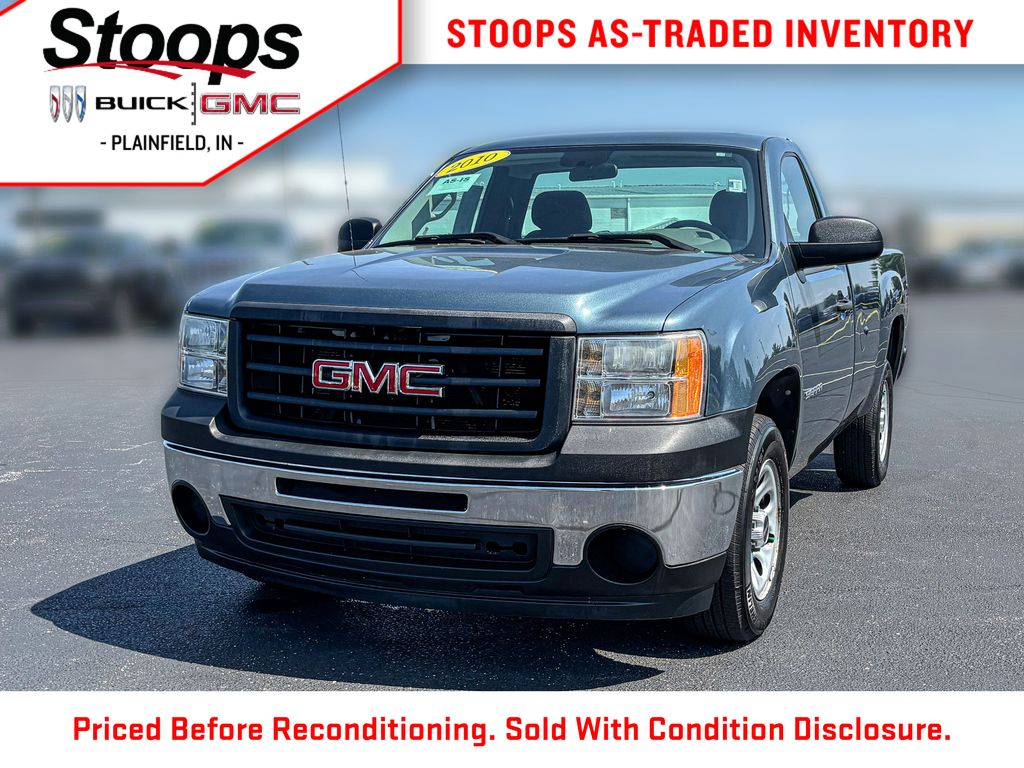 Stealth Gray Metallic 2010 GMC Sierra 1500 Pickup Truck 4X2 4-Speed Automatic Overdrive