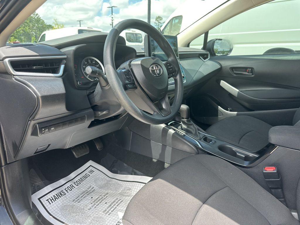 2022 Black Sand Pearl Toyota Corolla LE FWD Sedan