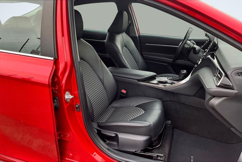 2023 Toyota Camry SE Red at Don McGill Toyota