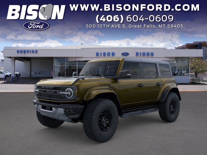 Shelter Green Metallic 2025 Ford Bronco Raptor SUV / Crossover Four-Wheel Drive Automatic