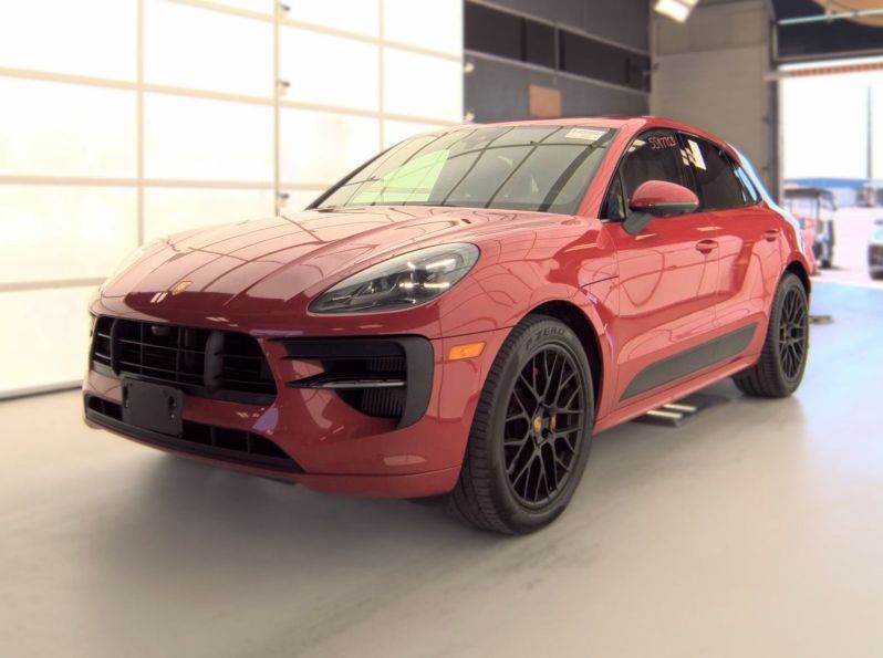 Red 2021 Porsche Macan SUV / Crossover All-Wheel Drive 7-Speed Automatic