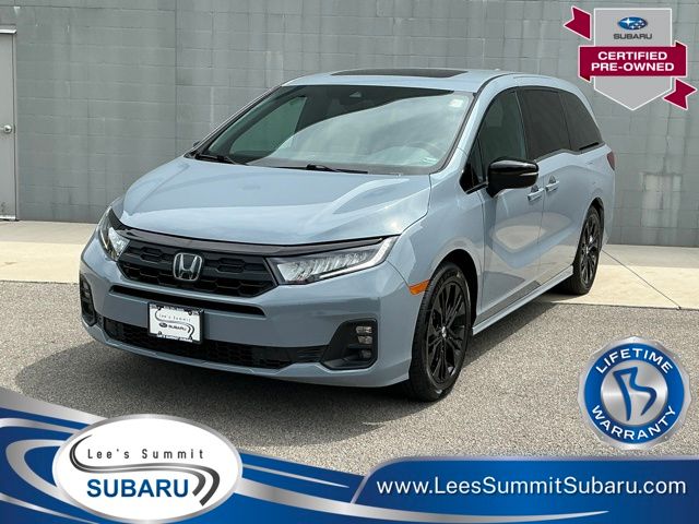 Sonic Gray Pearl 2025 Honda Odyssey Minivan Front-Wheel Drive Automatic