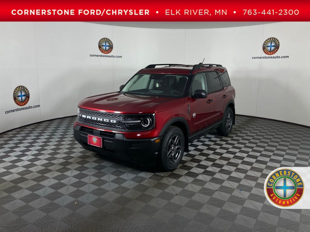 Ruby Red Metallic Tinted Clearcoat 2025 Ford Bronco Sport Big Bend AWD SUV / Crossover All-Wheel Drive 8-Speed Automatic