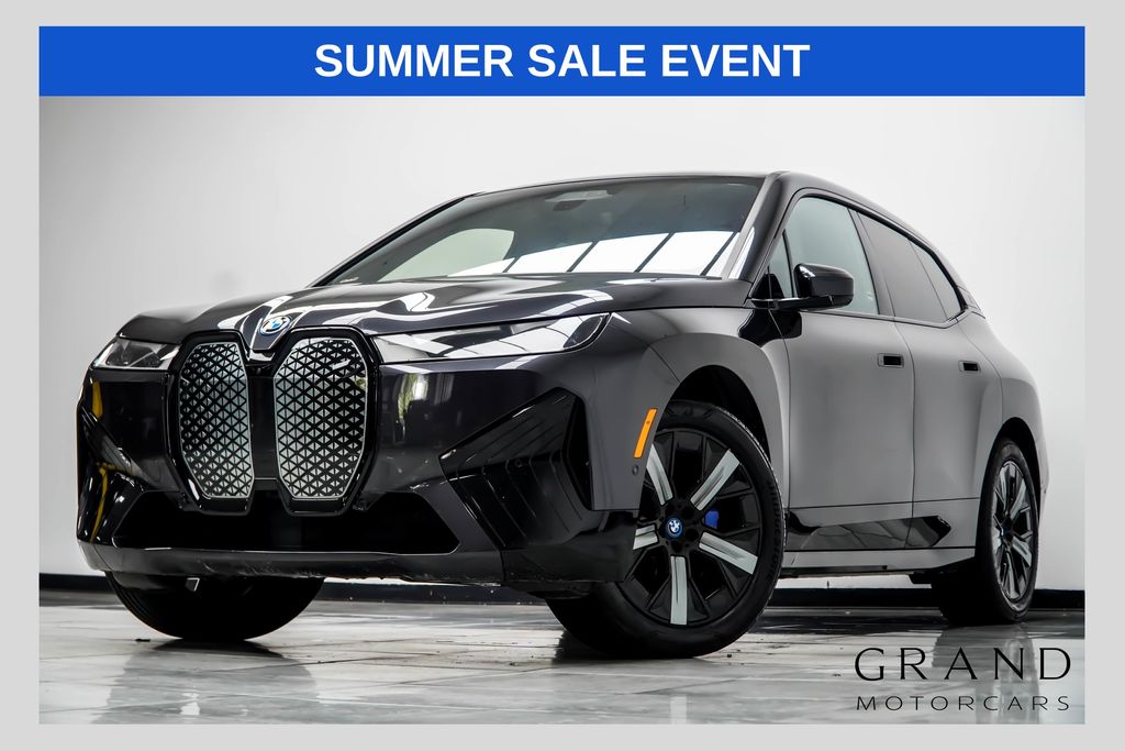 Gray (Dark Graphite Metallic) 2024 BMW iX SUV / Crossover All-Wheel Drive Automatic