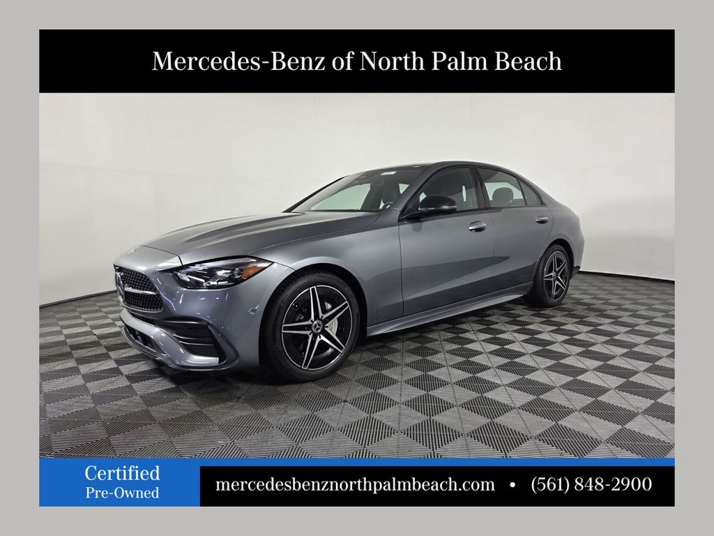 Certified Pre-Owned 2025 Mercedes-Benz C-Class C 300 4D Sedan in