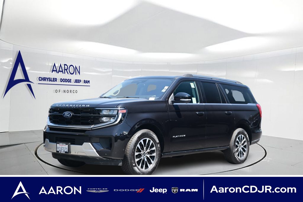 Black Metallic 2025 Ford Expedition SUV / Crossover Four-Wheel Drive Automatic