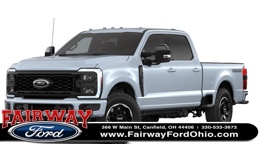 Glacier Gray Metallic Tri-Coat 2026 Ford F-250 Super Duty Pickup Truck Four-Wheel Drive Automatic