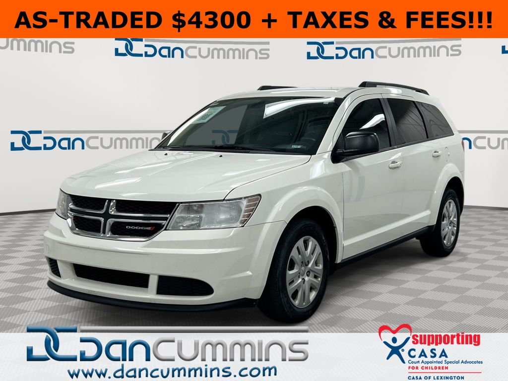 Vice White 2018 Dodge Journey SE FWD SUV / Crossover Front-Wheel Drive 4-Speed Automatic