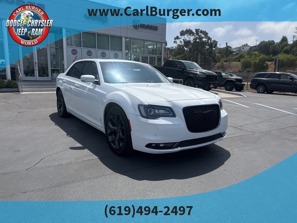 Bright White Clearcoat 2023 Chrysler 300 S V6 RWD Sedan Rear-Wheel Drive 8-Speed Automatic