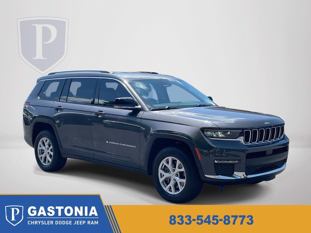 Gray Metallic 2022 Jeep Grand Cherokee L SUV / Crossover Four-Wheel Drive 8-Speed Automatic
