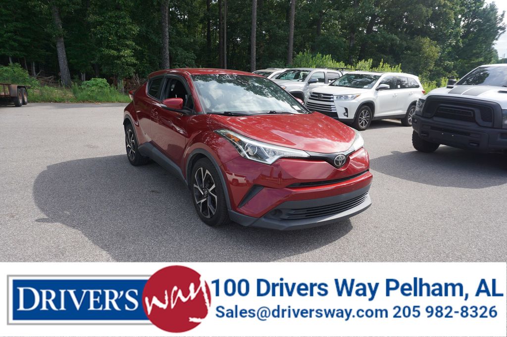 Red (Ruby Flare Pearl) 2018 Toyota C-HR XLE SUV / Crossover Front-Wheel Drive Automatic