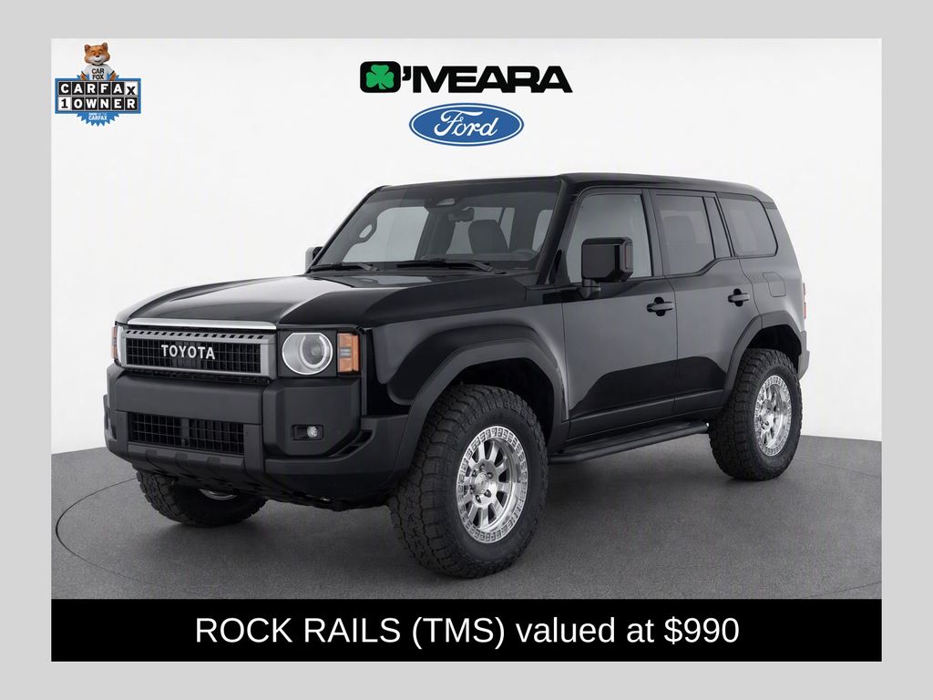 Black 2025 Toyota Land Cruiser SUV / Crossover Four-Wheel Drive 8-Speed Automatic