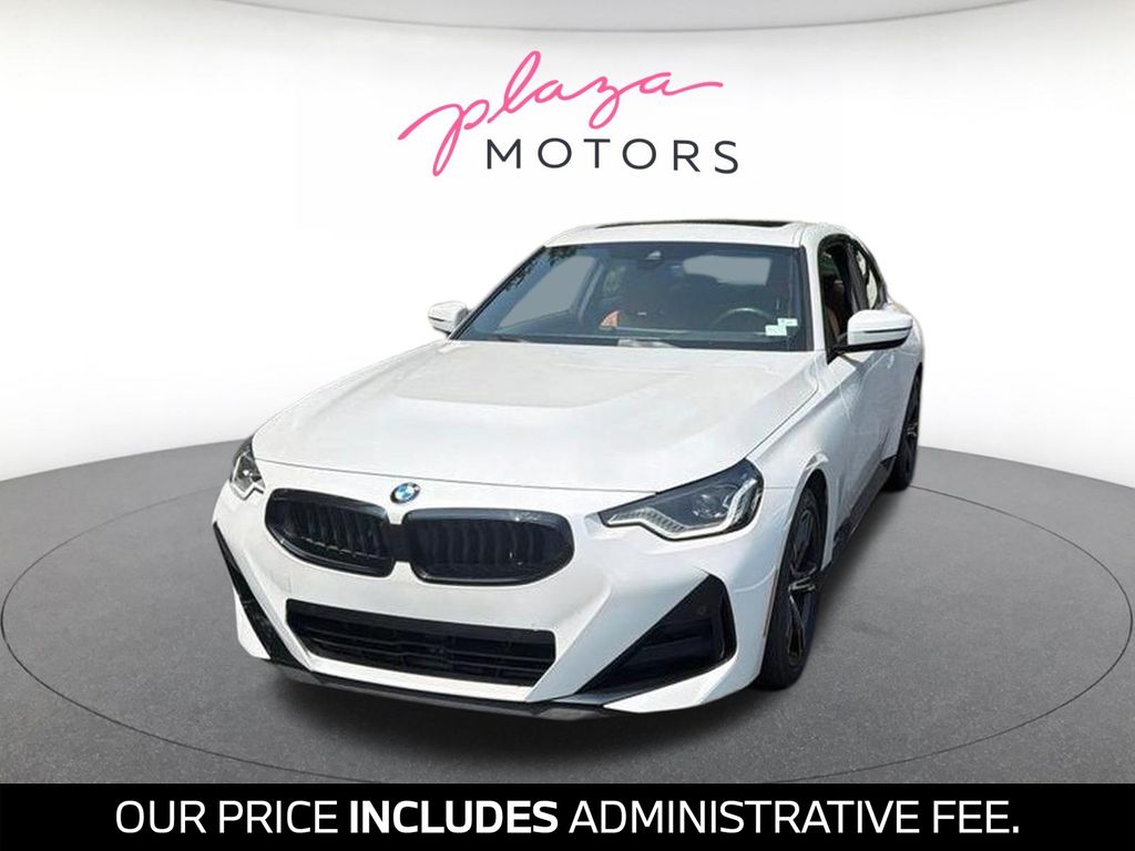 Mineral White Metallic 2023 BMW 2 Series Coupe All-Wheel Drive 8-Speed Automatic