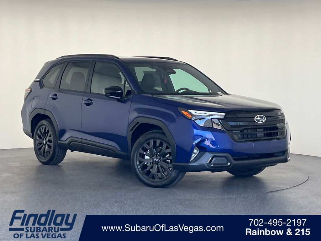 Sapphire Blue Pearl 2026 Subaru Forester SUV / Crossover All-Wheel Drive Continuously Variable Transmission